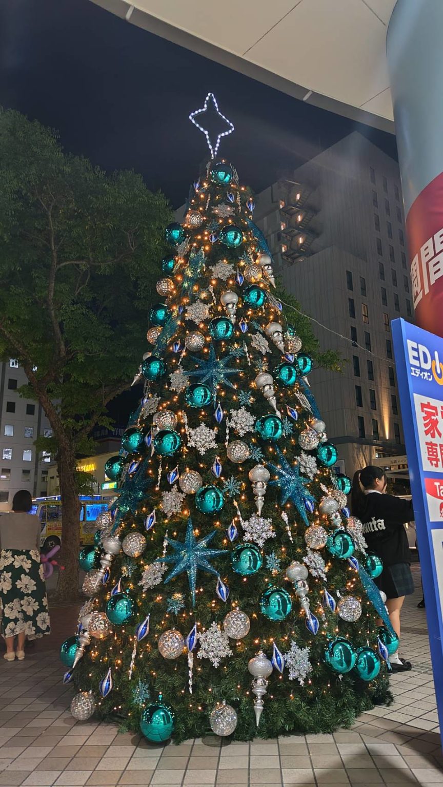 ショッピングセンター　イルミネーション